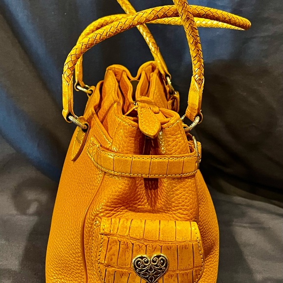 Gorgeous Vintage Brighton Pebbled Leather Handbag - Picture 4 of 13